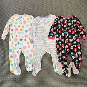 Carters Fleece Pajama Bundle